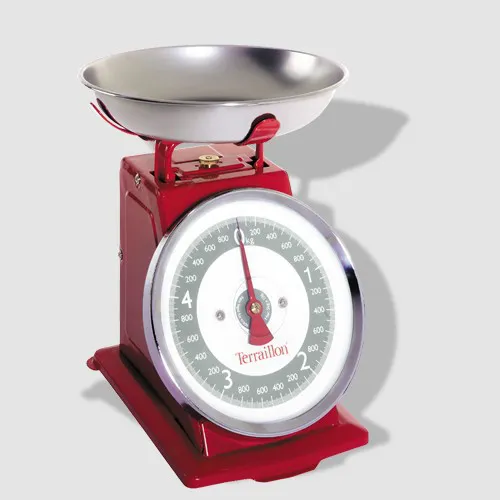 TERRAILLON Vintage-Küchenwaage 'Tradition 500' Rot (2 von 2)