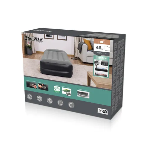 Bestway Luftbett 191 x 97 x 46 cm Twin Built-in (2 von 30)