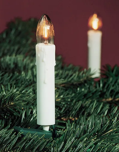 hellum Lichterkette Christbaumkerzen 20 Lichter weiß (2 von 2)