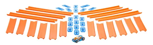 Hot Wheels Bahn Track Builder mit 36 Teilen (2 von 7)