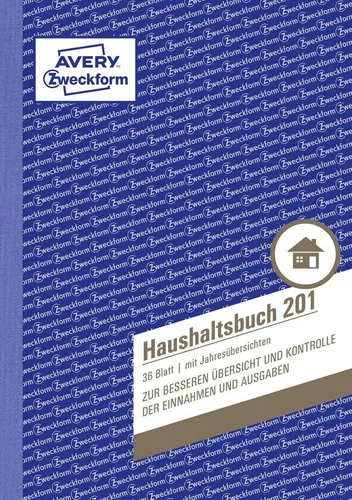 Zweckform 201, A5 Haushaltsbuch (2 von 4)