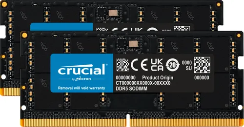 Crucial DDR5 RAM 96GB Kit (2x48GB) 5600MHz SODIMM (2 von 2)