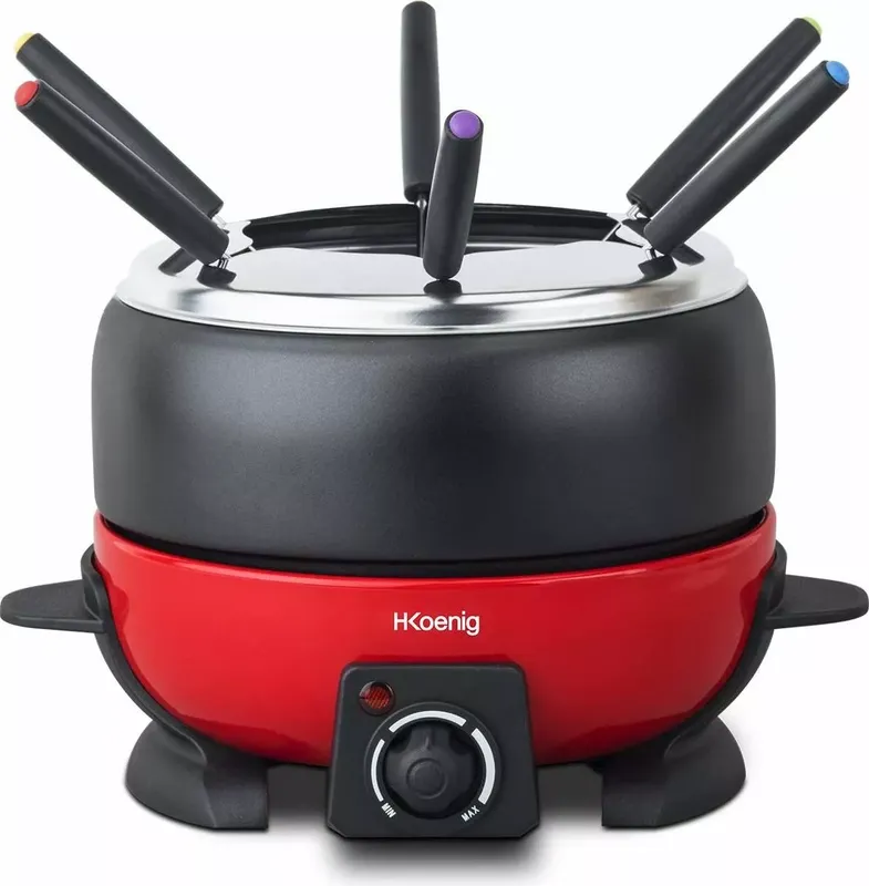 H.Koenig ALP1800 elektrisches Fondue Set für 6 Personen (2 von 6)