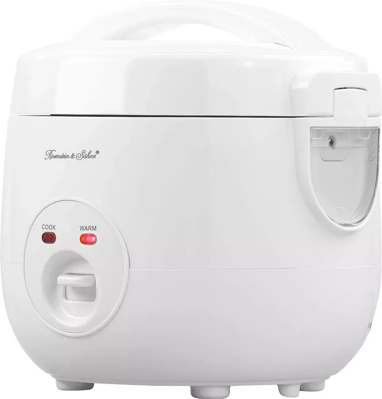 Reiskocher mit Warmhalte-Funktion & Dampfgar-Einsatz, 1,2 Liter, 500 W (2 von 8)