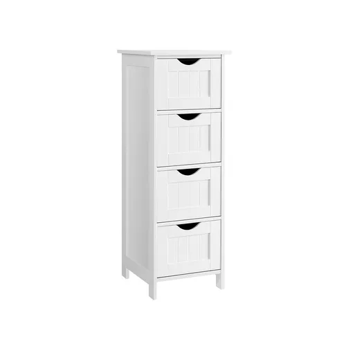 VASAGLE Badezimmerschrank mit 4 Schubladen, modern und platzsparend (2 von 8)