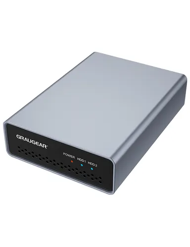 GRAUGEAR externes Raid Gehäuse 2x2,5