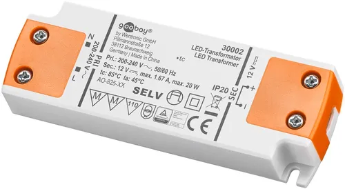 LED  Trafo 12 V / 20 W Transformator 20w Lampe (2 von 9)