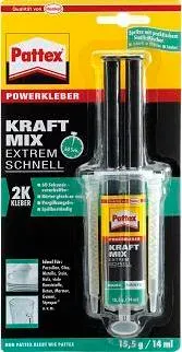 Pattex KRAFT-MIX POWER-MIX Extrem Schnell 2 Komponenten-Kleber 24,0 g (2 von 4)
