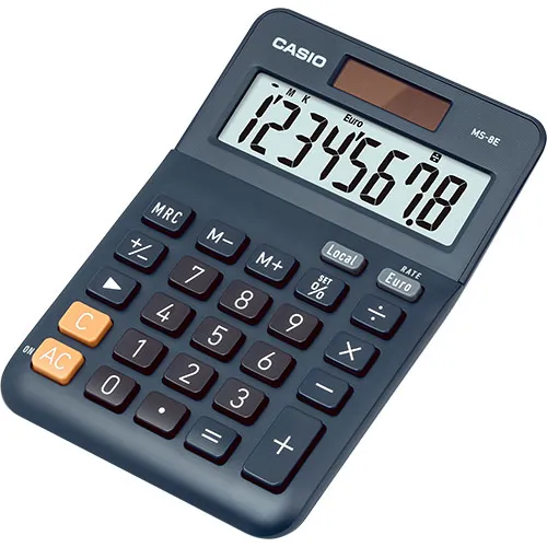 CASIO MS-8E Tischrechner blau (2 von 2)