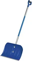 Kunststoff-Schneeschieber 50 cm mit Alu-Ovalstiel (2 von 2)
