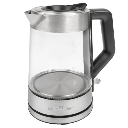 PROFI COOK Wasserkocher Glas PC-WKS 1190 G inox (2 von 7)