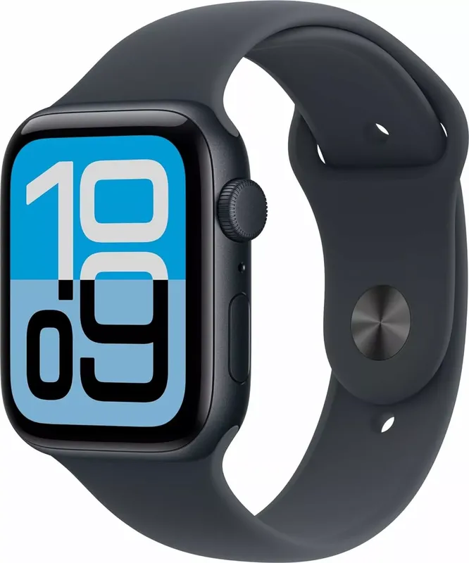 Apple Watch SE (2025) 40 mm Polarstern Sportarmband S/M (2 von 9)