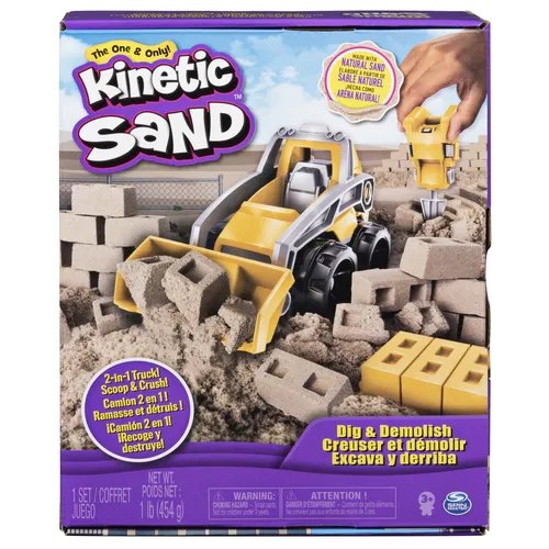 Kinetic Sand Baustellen Set (2 von 6)
