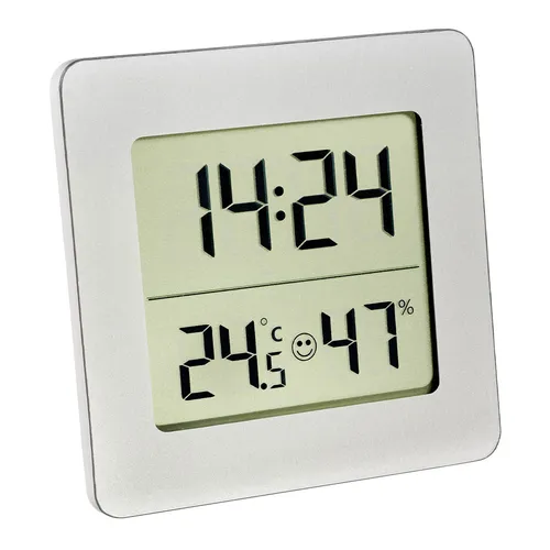TFA Digitales Thermo-Hygrometer 30.5038.54, silber (2 von 3)