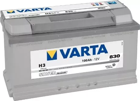 VARTA H3 Silver Dynamic 100Ah 830A (2 von 2)