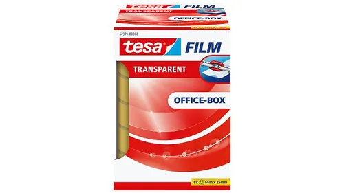 tesa 57379 Klebefilm tesafilm® Klebeband transparent 66m x 25mm 2 x (2 von 2)