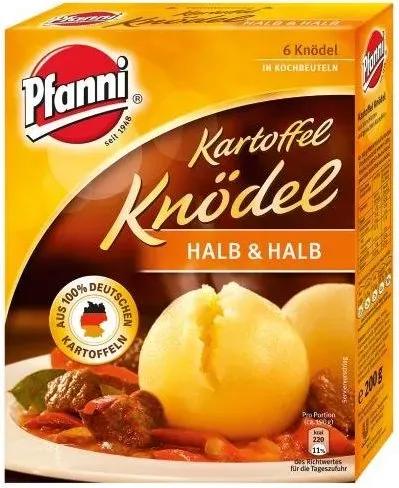 Pfanni Kartoffel Knödel Halb und Halb 400g (2 von 8)