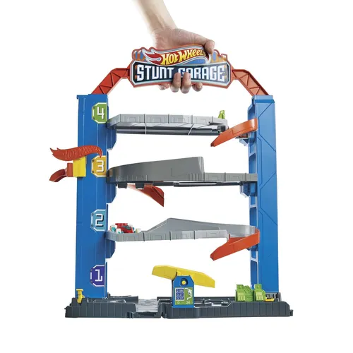 Hot Wheels GNL70 City Stunt Garage-Spielset (2 von 7)