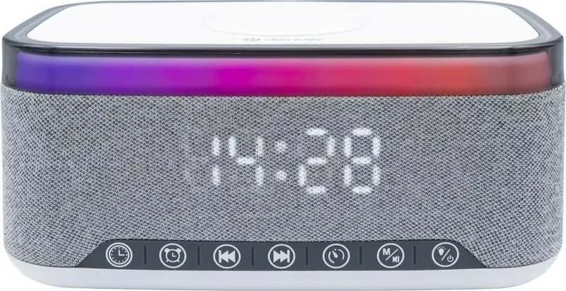 Denver FM-Radiowecker mit Bluetooth und kabellosem Laden (2 von 8)