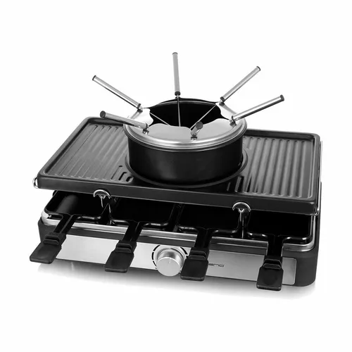 Emerio 3-in-1 Raclette Grill und Käse-Fondue für 8 Personen (2 von 2)