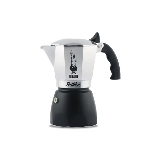 Bialetti Brikka Kaffeemaschine – Schwarz, Silber (2 von 2)