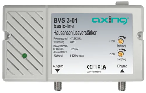 Axing BVS 3-01 Kabel-TV Verstärker 30 dB (2 von 2)