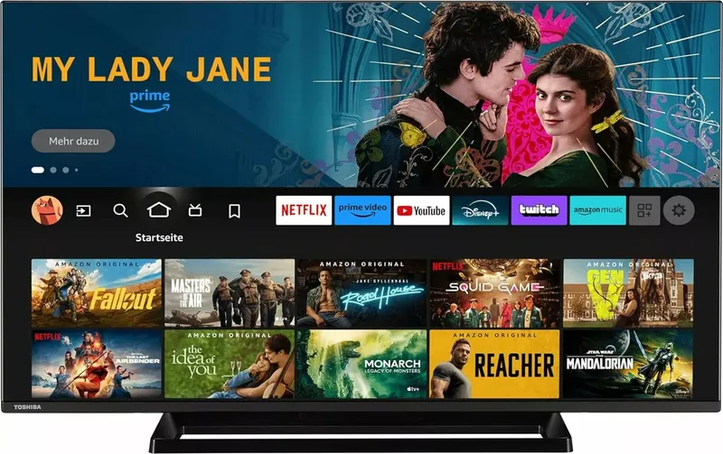 Toshiba 43 Zoll Fernseher Fire TV – 4K UHD Smart TV mit Dolby Vision (2 von 8)