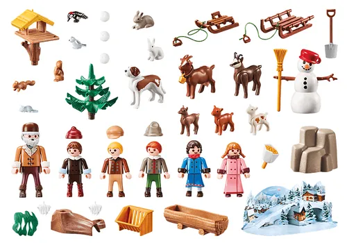 PLAYMOBIL Adventskalender 70260 Heidis Winterwelt (2 von 2)