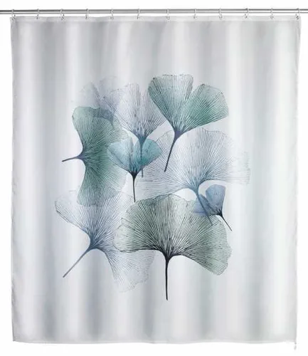 WENKO Anti-Schimmel Duschvorhang Ginkgo (2 von 2)