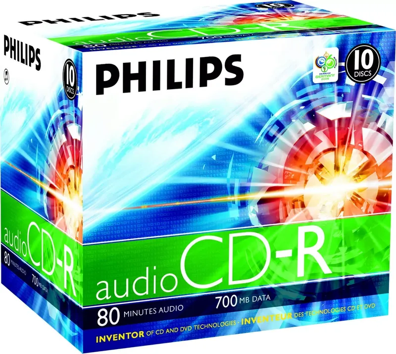 Philips CDR 80min 700MB Audio 10Pack (2 von 2)
