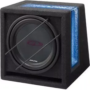 ALPINE SBG-1244BP 30cm Gehäuse-Subwoofer (2 von 3)