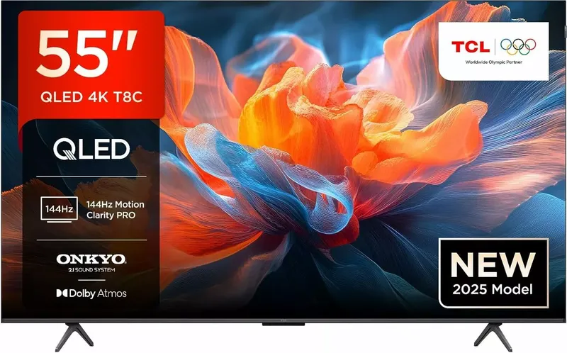 TCL 55T8C 55 Zoll QLED Fernseher (2 von 6)