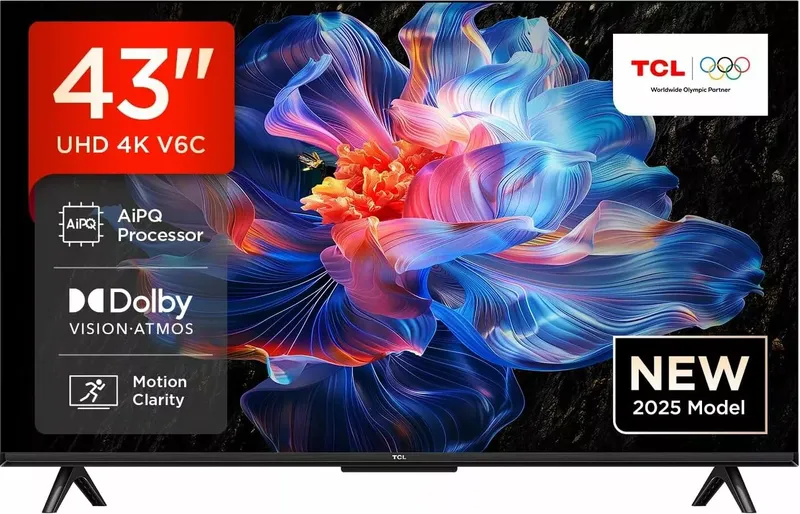 TCL 43V6C 43 Zoll 4K HDR Smart TV (2 von 7)