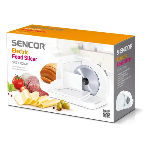 Philips Elektrische Aufschnittmaschine SFS 1001GR – Perfekte Schnitte für jede Brot- und Wurstart (2 von 4)