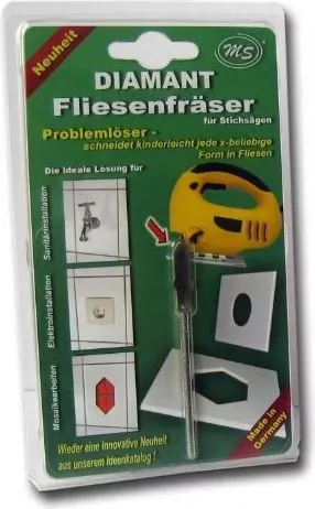 Diamant Fliesenfräser für Stichsägen mit Universal-Aufnahme (2 von 5)