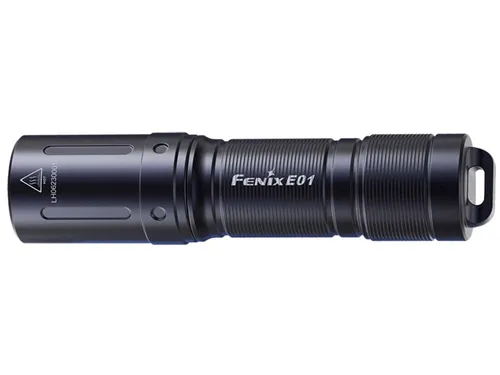 FENIX LED-Taschenlampe E01 V2.0, Mini-Schlüsselbundlampe schwarz (2 von 2)