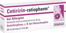 Cetirizin ratiopharm 10 mg (2 von 2)