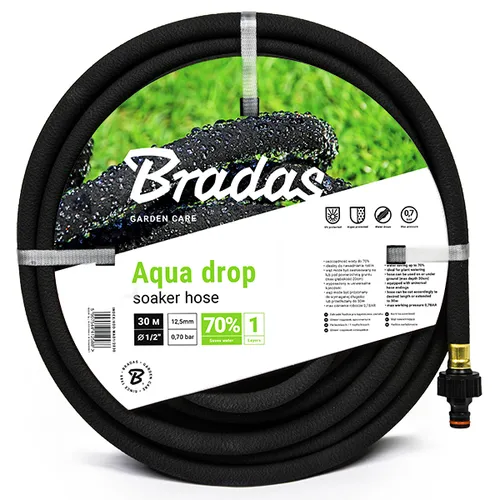 Perlschlauch Tropfschlauch Schwitzschlauch Bewässerungsschlauch AQUA-DROP 1/2
