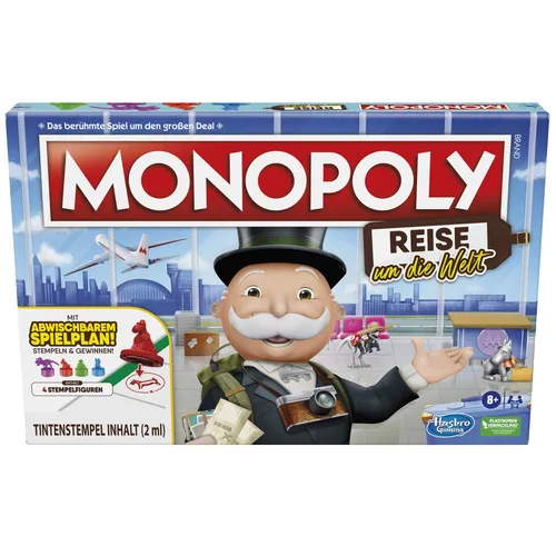 Hasbro Monopoly Reise um die Welt F4007100 (2 von 11)