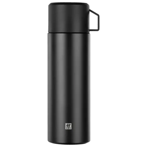 Zwilling Thermo Isolierflasche 1 L mit integrierter Tasse, Schwarz (2 von 8)