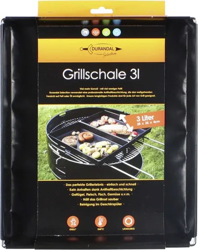 Brozio Durandal Selection Grillschale 3 L  Zubehör (2 von 6)
