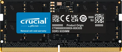 Crucial 16GB DDR5 SODIMM CL46 5.600 MT/s (2 von 2)
