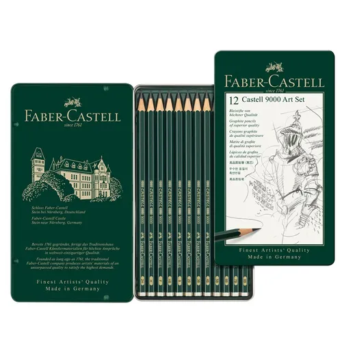 FABER-CASTELL Bleistift CASTELL 9000 12er Art Set (2 von 2)