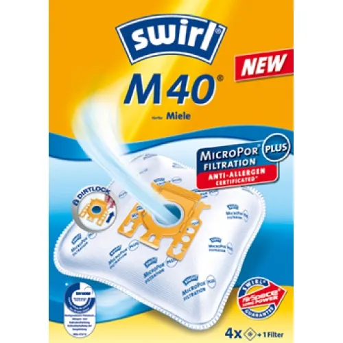 SWIRL Staubsaugerbeutel M 40 Anti Odour (2 von 2)