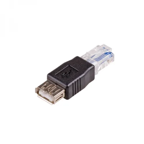 Akyga Ethernet-Verlängerungsadapter USB auf RJ45, Schwarz (2 von 4)
