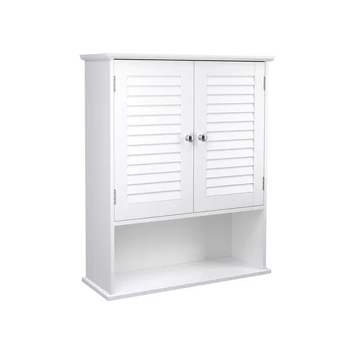 VASAGLE Badezimmerschrank mit Lamellentüren (2 von 9)