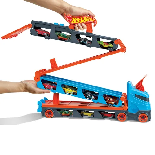 Hot Wheels 2-in-1 Rennbahn-Transporter (2 von 7)