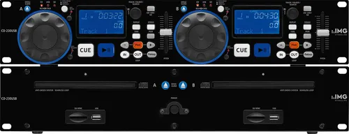 IMG STAGE LINE Dual-CD-Spieler CD-230USB (2 von 2)