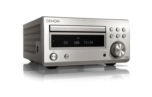 Denon RCD-M41 HiFi 2.1-Kanal Verstärker, silber (2 von 4)