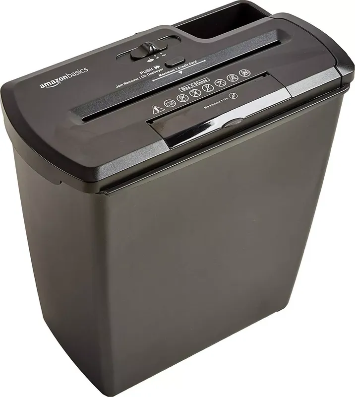Amazon Basics Aktenvernichter, Streifenschnitt (2 von 5)